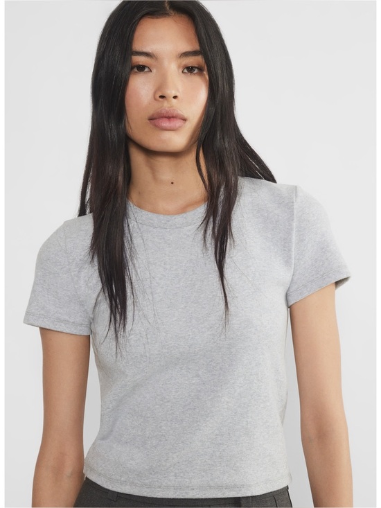 Aritzia Tops - Aritzia sunday best little ribbed t shirt